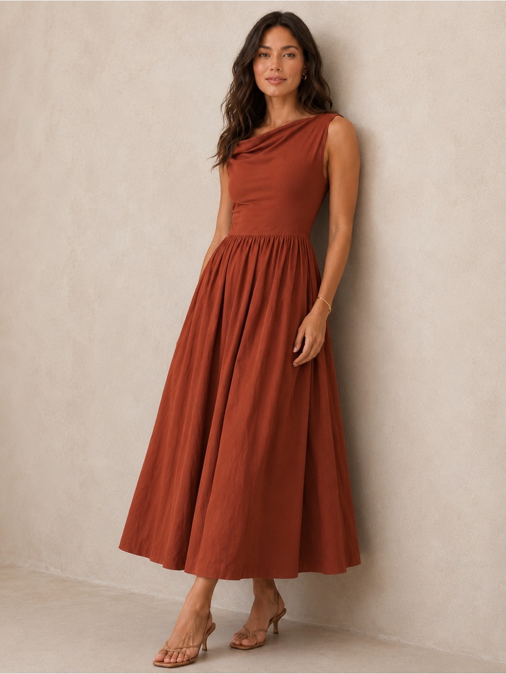 EN SAISON Parker Mixed Media Dress